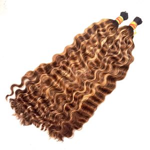 Cheveux en vrac de haute qualité vente chaude 2025 birman bouclés couleur personnalisée mettre en évidence bouclés - Product Image 5