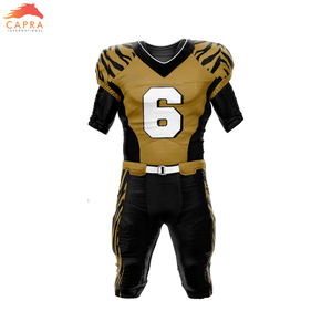 Uniformes de football américain personnalisés de la meilleure qualité pour adultes Ensembles de vêtements de sport respirants pour les sports d'équipe - Product Image 4