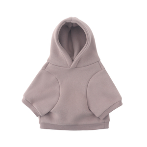 Logo personnalisé Chien et Propriétaire Vêtements Tenues Famille Vêtements Assortis Automne Hiver <span class=keywords><strong>Maman</strong></span> <span class=keywords><strong>Papa</strong></span> Chiot Sweat à Capuche Surdimensionné - Product Image 3