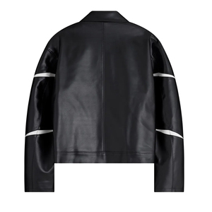 Vestes en cuir Vêtements personnalisés Vêtements d'hiver Veste en cuir Prix de gros Vestes en cuir de haute qualité - Product Image 2