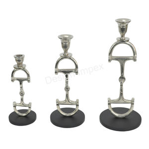 Bougeoir à mèches pour chevaux Showpiece Holiday Christmas Festival Decoration Candle Stand In Equestrian Item - Product Image 6
