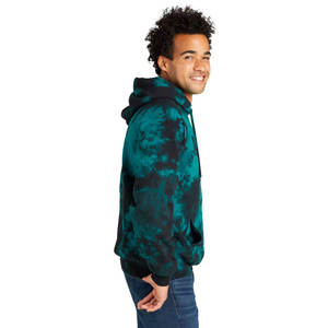 Tie Dye à capuche Streetwear pull personnalisé cent pour cent pré-rétréci Anti boulochage coton multicolore Tie Dye à capuche pour hommes - Product Image 4