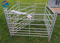Paneles de Cerca para Ganado, Cabras y Ovejas, Galvanizados y Soldados, Ecológicos, Seguros y Portátiles, para Corrales y Patios de Granja