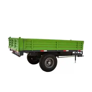 Farm Used Tractor Tipper Trailer tipping dump trailer 10ton Farm Trailer with CE Certificate