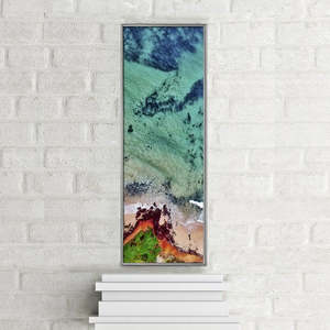 Modern Silver 30.5 X 91.5 cm Poster Frames Set of 4 Aluminum Metal Frame Acrylic Protection <b>Sheet</b> for Home Decor Style A2 16x20 - Product Image 3