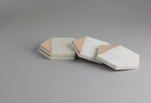 Posavasos de mármol de café de alta calidad personalizado hogar Cocina Oficina mesa de comedor tazas de té tazas de café latas de cerveza bar vasos de agua 2024 - Product Image 3