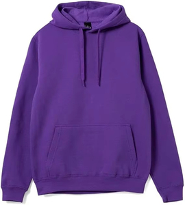 Men's Heavyweight 420 Gsm 100% Cotton Anti-Wrinkle Sweatshirt Custom Puff & Embroidered Design Hoodie with Pullover Plain Dyed - Product Image 3
