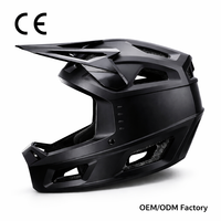 Casque VTT intégral OEM/ODM en gros, modèle 17, 17 aérations, visière réglable, respirant, excellent pour le VTT Downhill et Enduro