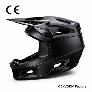 <span class=keywords><strong>Casco</strong></span> <span class=keywords><strong>MTB</strong></span> Integral de Fábrica OEM/ODM al por Mayor, Modelo 17 con Ventilación, Visera Ajustable, Transpirable, Excelente para Ciclismo Downhill y Enduro - Product Image 1