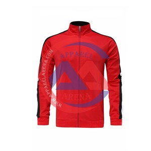 Conjunto Deportivo de Dos Piezas para Hombre, Chaqueta y Pantalones Deportivos con Logotipo Personalizado, Estilo Patchwork, Tela de Velour y Poliéster - Product Image 3