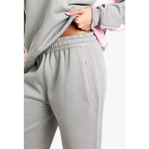 Pantalones de chándal de pierna recta holgados de algodón 2025 100%, pantalones de chándal de cintura con cordón de alta calidad, servicio OEM disponible - Product Image 6