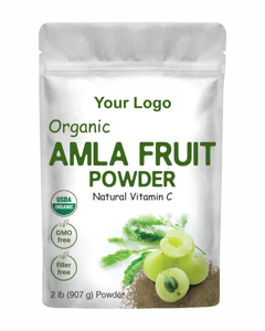 Poudre de racine d'Amla biologique pure à 100 % de qualité supérieure OEM, marque privée, à prix avantageux - Product Image 1