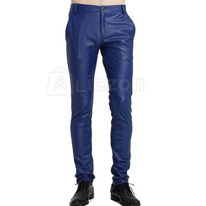 Pantalon en cuir pour hommes de qualité supérieure de nouveau style vente directe d'usine pantalon en cuir pour hommes fabriquée au Pakistan - Product Image 3