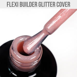 Multifonctionnel Builder & Cover UV LED Gel Polish - Made in EU - CPNP - Flexi Builder Glitter Cover 12ml - Mystic Nails - Product Image 2