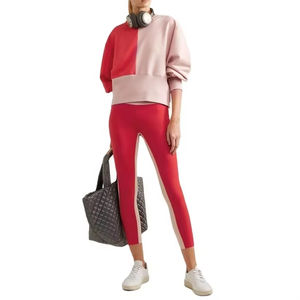 Último diseño Venta al por mayor Mejor precio Cómodo Nuevo estilo Jogger Wear Sudadera con capucha para mujeres Sudaderas con capucha transpirables de moda Cuello redondo - Product Image 5