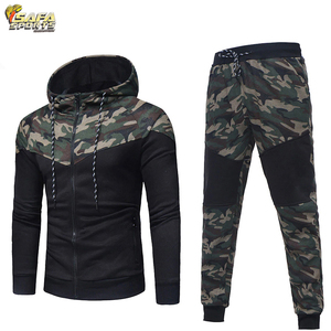 ชุดวอร์มฤดูหนาวของผู้ชายไซส์พิเศษ3XL กันลมระบายอากาศได้ชุดวอร์มกางเกงวิ่งจ็อกเกอร์พิมพ์ลายเทคนิค - Product Image 4