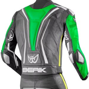 ชุดจั๊มสูทผู้ชายหนังลาย zakura EVO Moto Racing cowhide/Kangaroo/traje CE Level 2ชุดแข่งรถ1ชิ้นมีรู - Product Image 2