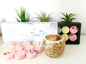 Outstanding Quality <b>Multicolored</b> Set Mosaic Glass Votives at Low Price From Best Exporter - Product Image 6