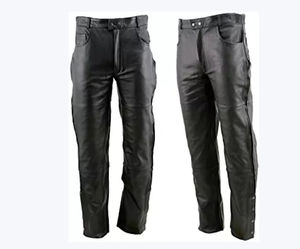 Pantalones de Cuero para Hombre, Corte Recto, Cintura Media, Personalizados, Nueva Colección 2026, Alta Calidad, Resistentes al Viento, Logotipo Personalizado, Precio Razonable - Product Image 3