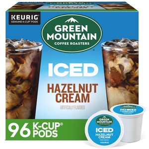 Café Verde de Green Mountain Coffee Roasters, Crema de Avellanas Helada, Cápsulas Individuales Keurig K-Cup, Café Helado con Sabor, 96 Unidades - Product Image 6