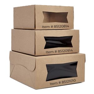 Premium Automatic Kraft Cake Boxes Front Loading for Food Industrial Use - Product Image 2