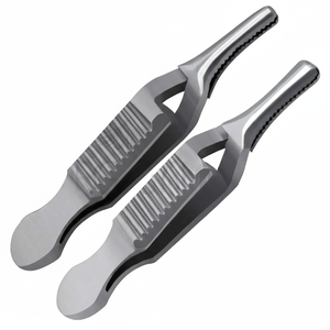 Pinces Dieffenbach Bulldog courbées et droites en acier inoxydable de qualité supérieure, manuelles et réutilisables, pour hémostase chirurgicale - Product Image 2