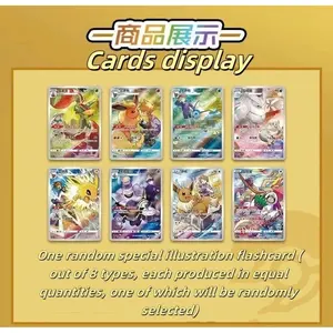 Pokémon TCG – Coffret de Présentation de Cartes Eevee en Chinois (Version Simplifiée) – Boîtes Scellées en Silicone (8 par boîte) – Deux Boosters par Boîte Surprise - Product Image 3