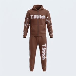 Nouveauté : Ensemble de survêtement pour homme, style streetwear, léger, respirant, séchage rapide, fermeture éclair intégrale - Product Image 2