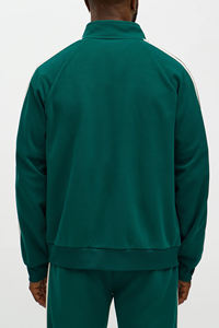 Conjunto Deportivo Informal Unisex de Algodón Liso, Pantalones y Sudadera Personalizados, Conjunto de 2 Piezas para Hombre - Product Image 3