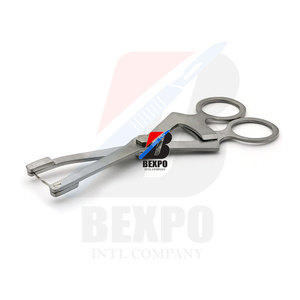 Instruments manuels incurvés d'étrier d'os de Catroviejo dentaire d'acier inoxydable - Product Image 6