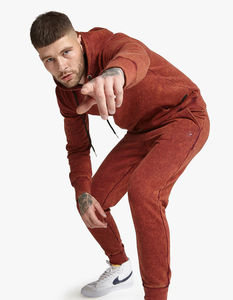 Fabricant Pantalon de survêtement évasé vintage de haute qualité délavé à l'acide Pantalon de survêtement et sweat à capuche Ensemble de survêtements délavés à l'acide - Product Image 3