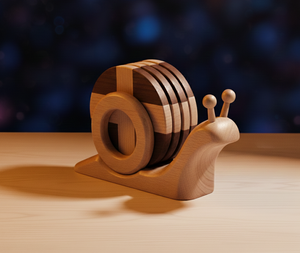 Juego de Posavasos de Madera Cuadrados Hechos a Mano por Artesanos, de Alta Calidad, Clásicos, Ecológicos, Decorativos, para Bebidas - Product Image 6