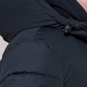 Vestes matelassées en toile à capuche personnalisées, imperméables et chauffantes, de qualité supérieure, écologiques, avec logo frontal, style streetwear, pour hommes, hiver - Product Image 4