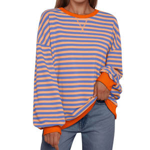 Sweat-shirt surdimensionné personnalisé pour femmes, automne-hiver, col rond, manches longues, sweat-shirts 100% coton molletonné, streetwear Y2K - Product Image 5