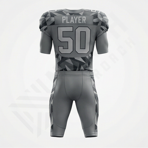 Camiseta de Fútbol Americano Ligera de Alta Calidad con Diseño Personalizado, Impresión de Logotipo, Transpirable, Manga Larga, Talla Grande, Ropa de Equipo - Product Image 2