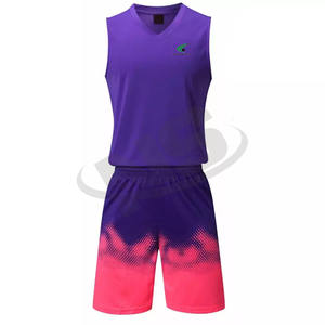 High Quality 2025 Basketball Uniform Set Polyester Team Sportswear Quick Dry Basketball Jersey And Shorts Custom Made Design - Product Image 5