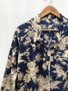 Camisón indio floral con estampado a mano, de algodón. - Product Image 3