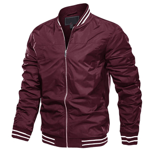 Chaquetas y abrigos bomber casuales personalizados con camiseta de cintura y puños ajustados, ideales para el frío de otoño e invierno. - Product Image 6