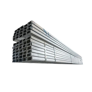 Poutre en U en acier galvanisé à chaud, profilé en U, profilé en C, qualité A36/SS400/Q235, matériaux de construction, services de découpe, de soudage et de pliage - Product Image 2