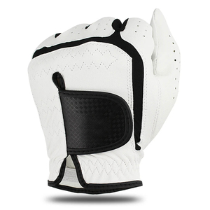 Guantes de golf de cuero Cabretta personalizados de calidad superior para hombres y mujeres Equipo deportivo transpirable con logotipo personalizado - Product Image 3