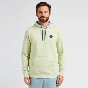 เสื้อมีฮู้ดน้ำหนักเบาของผู้ชาย2025พิมพ์โลโก้ที่กำหนดเองความยาวสั้นดีไซน์ที่ดีที่สุดผ้าคอตตอนมีฮู้ด100% ฤดูร้อนคอปกแบบมีฮู้ด - Product Image 2