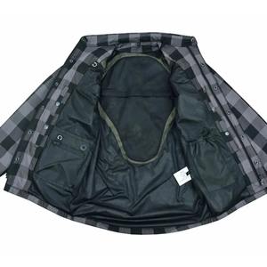 Tela de franela tejida Superior Camisa de franela multicolor Nueva moda Streetwear Plaid Tallas grandes Camisas OEM por encargo - Product Image 4