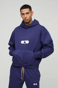 Chándal Personalizado para Hombre, 100% Algodón, Felpa, Casual, Estampado Digital, Grueso y Cómodo - Product Image 3