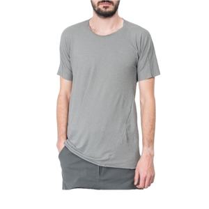 T-shirts pour hommes en coton surdimensionnés à la vente chaude, épaules tombantes, col rond, vierges, impression en relief, respirants, personnalisables, grande taille - Product Image 1
