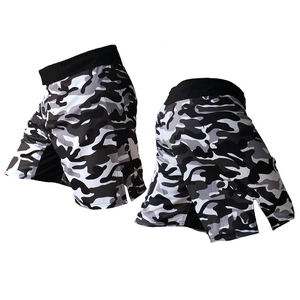 Short de combat MMA à cordon de serrage sublimé short de boxe Créez votre propre short MMA à impression personnalisée pour hommes femmes - Product Image 6