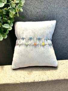 DAFNI <b>BIG</b> PAZAR Stainless Steel Zircon Stone Coated Wrap Bracelet-Trendy Gift - Product Image 2