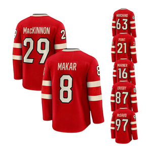 Camiseta de Hockey sobre Hielo - Unisex para Adultos, 100% Poliéster Ecológico y Transpirable, Antibacteriano, Impresión Digital, en Existencia - Product Image 3