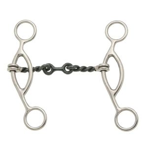 Multi-Ring Hackamore con punta de cuero Western Bits 2025 - Product Image 5