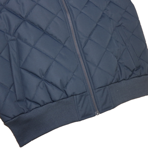 Blouson bomber matelassé standard pour homme avec fermeture éclair (100 % polyester tissé anti-rétrécissement) (Tailles S-2XL) Origine américaine - Product Image 5