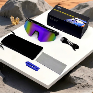 Gafas Inteligentes QY-Pro2 con Lentes Fotocromáticas, Protección UV, Control Táctil, Navegación AR y Voz AI - Product Image 6